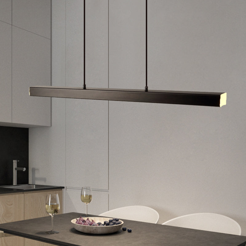 Industrial LED Pendant Light with Metal & Acrylic
