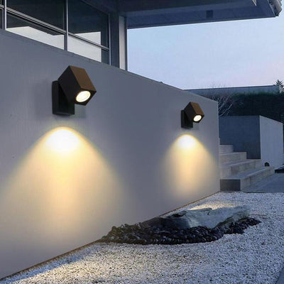Outdoor LED Wall Light with Adjustable Angle