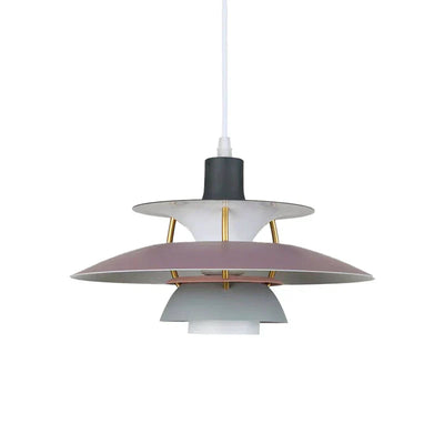 Modern Morandi LED Pendant Light – E27 Metal Shade