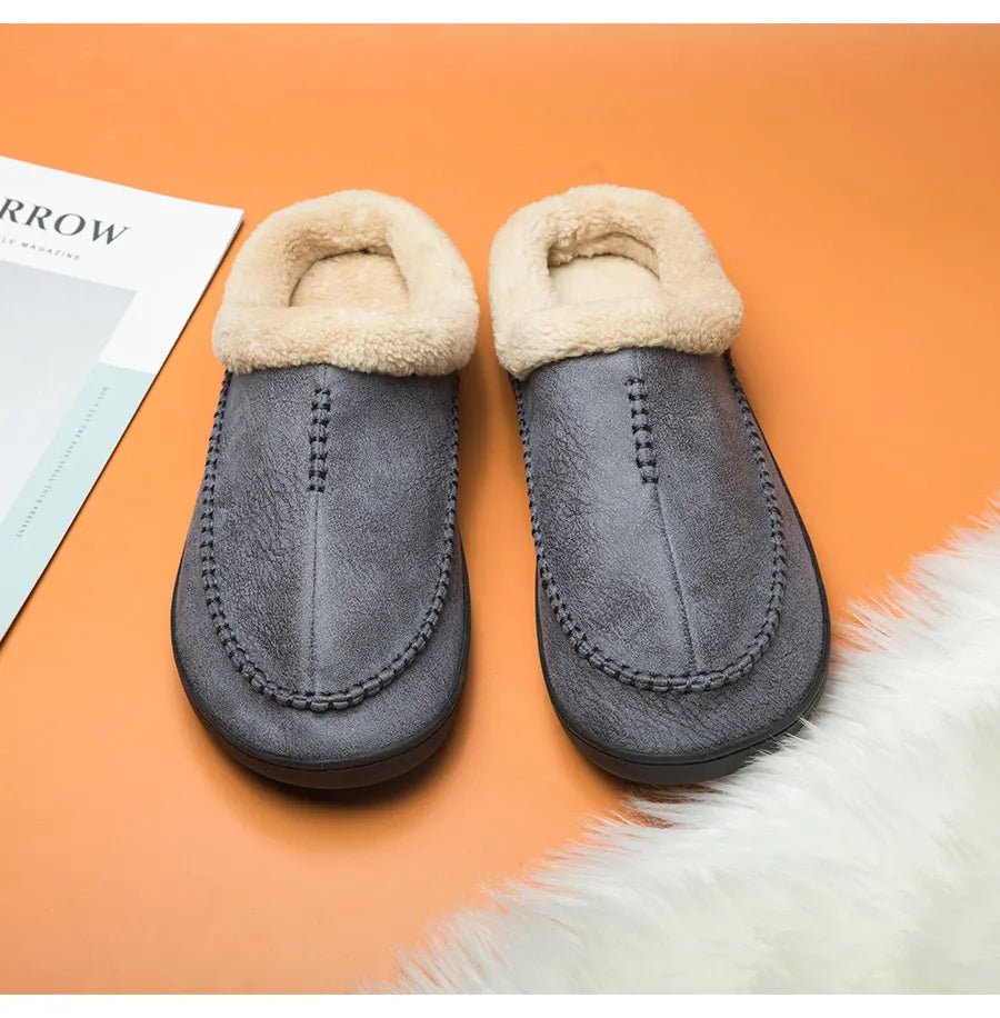 Swedish Slip-On Slippers – Warm & Waterproof