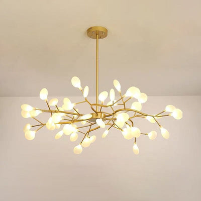 Branched Firefly LED Acrylic Chandelier