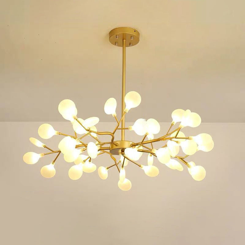 Branched Firefly LED Acrylic Chandelier