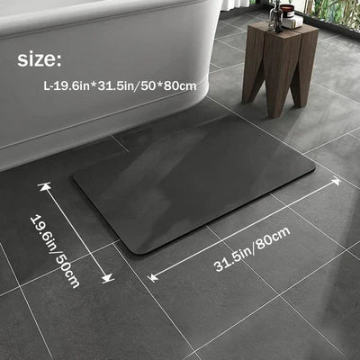 Quick-Dry Non-Slip Diatomite Bath Mat