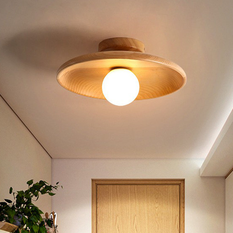 Shallow Bowl Minimalist LED Ceiling Light