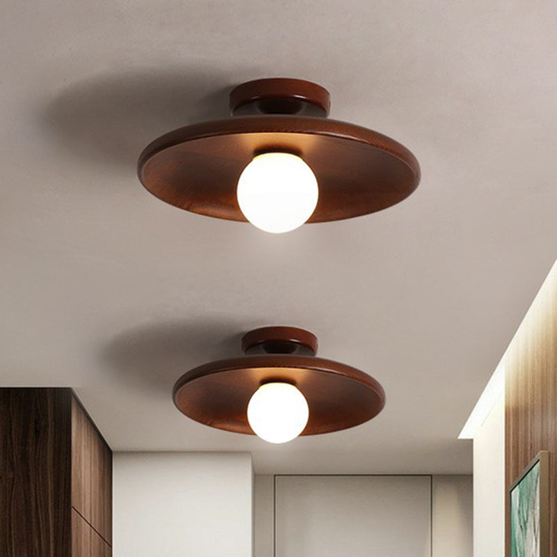 Shallow Bowl Minimalist LED Ceiling Light