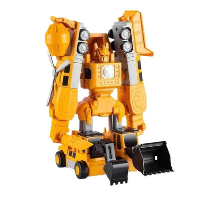Magnetic Transformable Car Toy for Kids – Creative Building Fun