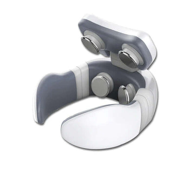 Compact Neck Massager with 360° Rotating Heads
