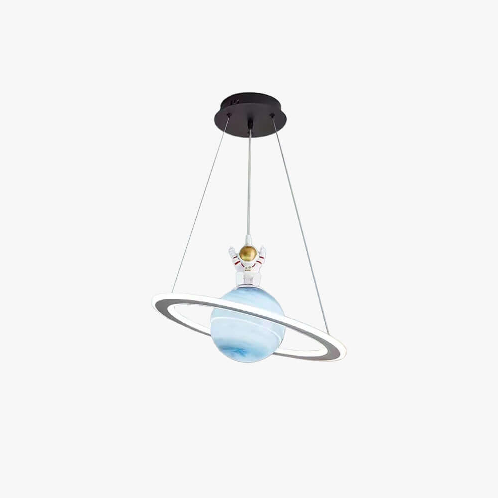 LED Pendant Lamp for Kids Room Planet Design