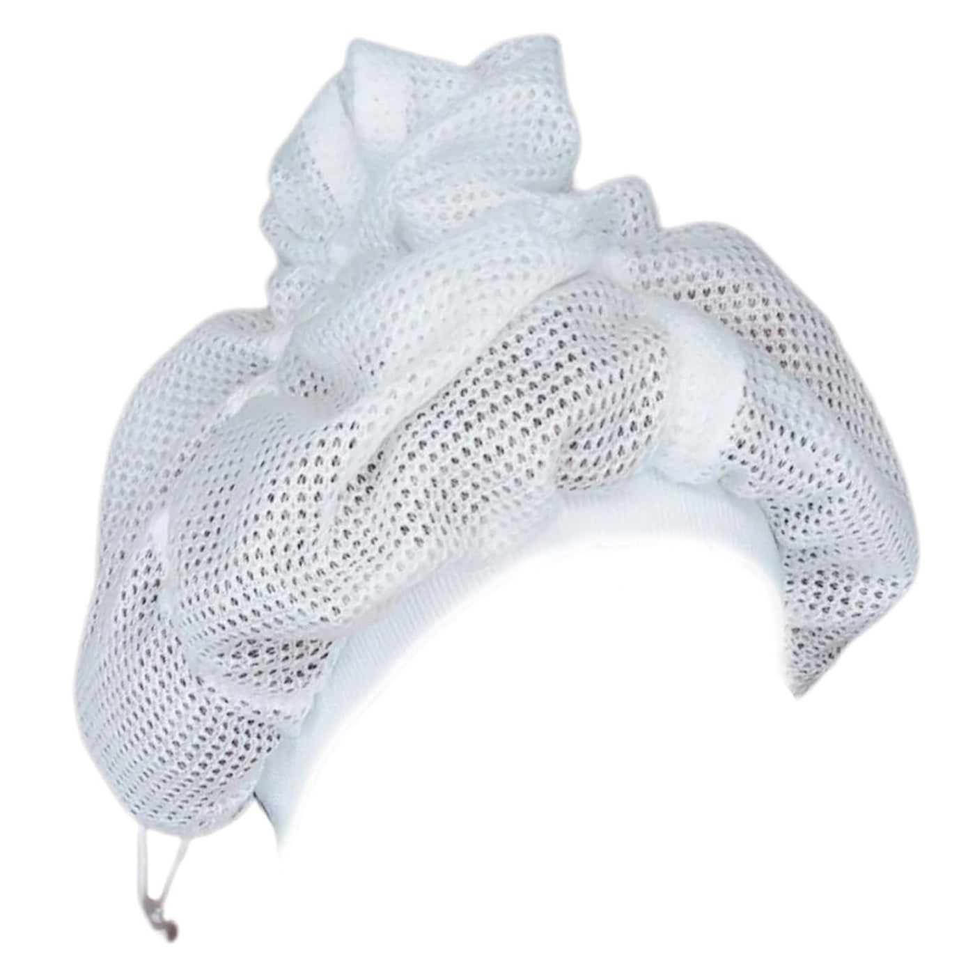 Net Plopping Cap for Curly Hair – Frizz-Free Drying Bonnet