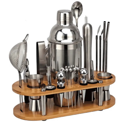 Professional 23-Piece Bartender Cocktail Shaker Set