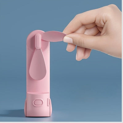 USB Rechargeable Mini Handheld Desk Fan