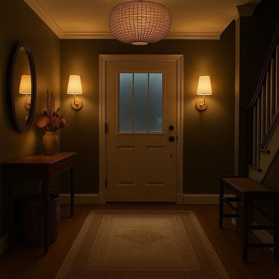 Wireless Wall Sconce Lights with Remote (2-Pack)