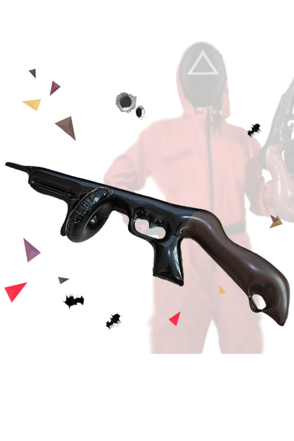 Kids Red Guard Halloween Costume with Mask and Gloves