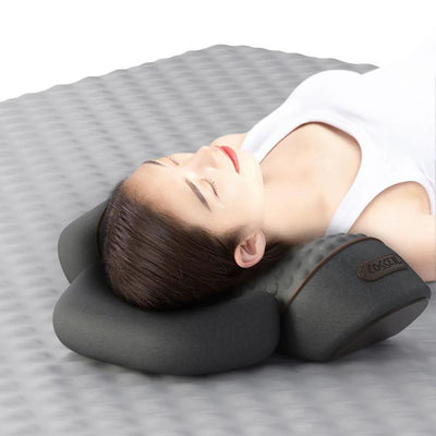 Heated Neck Massage Pillow – USB Rechargeable