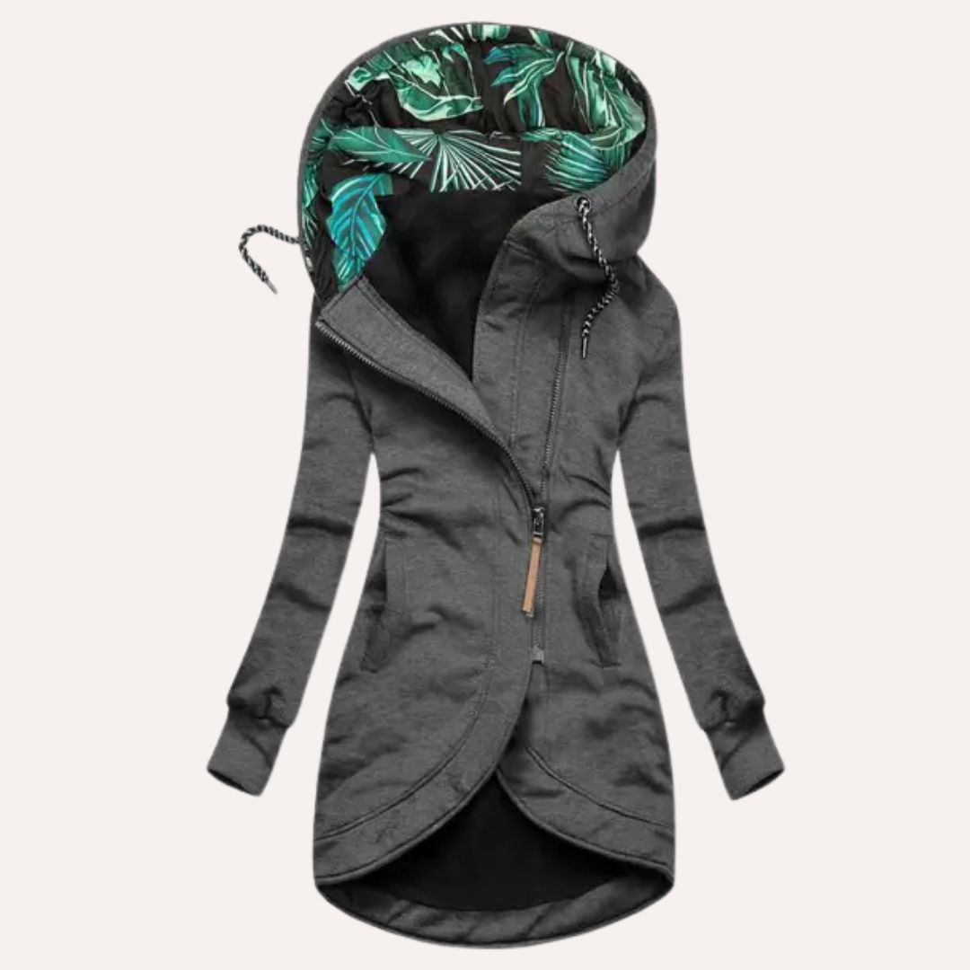 Women’s Long Sleeve Fleece Jacket with Hood