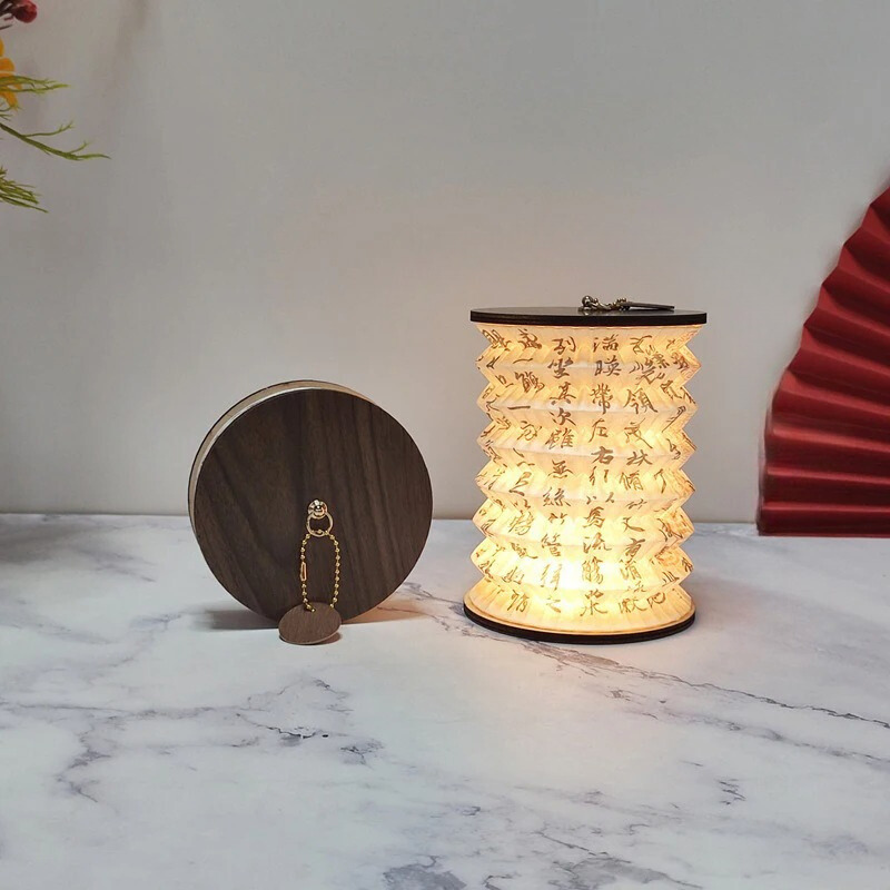 Foldable LED Table Lamp with Touch Control