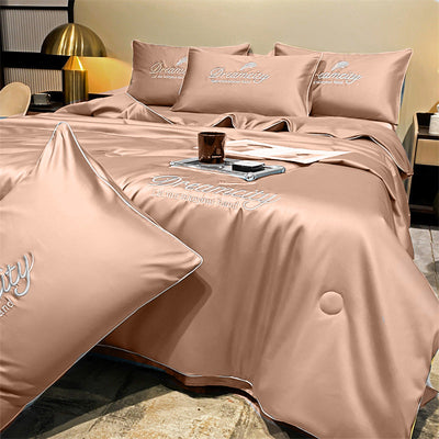 KühlTraum Cooling Ice-Silk Duvet for Hot Nights