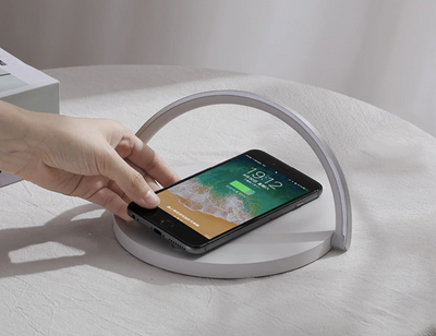 Bowlight Design 3-in-1 Night Light – Wireless Charger & Lamp