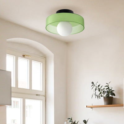 Modern Design Round Ceiling Light – Sleek Glass Lamp for Contemporary Interiors