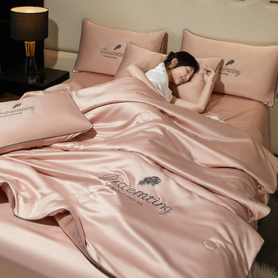 KühlTraum Cooling Ice-Silk Duvet for Hot Nights