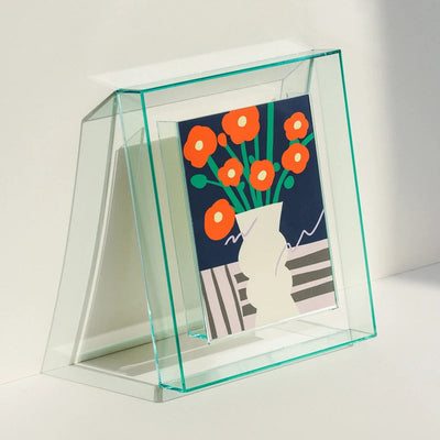 Clarity II Acrylic Modern Color Photo Frame