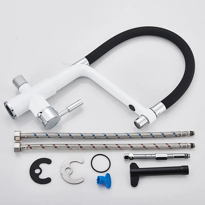 Pull Down Kitchen Faucet with Filtered Water Outlet