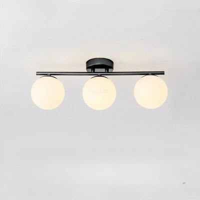 NordLux LED Glass Ceiling Light – White Globe