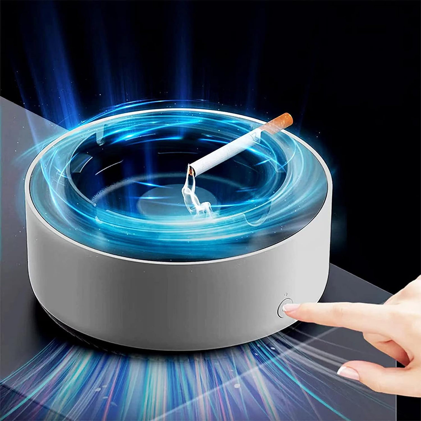 Electronic Smokeless Ashtray with Air Filter