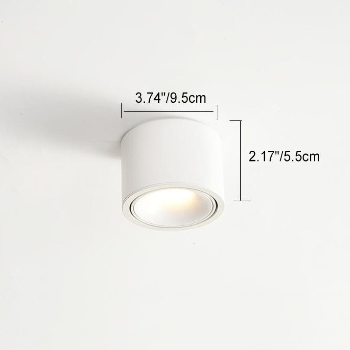 Adjustable LED Flush Mount Ceiling Spotlight