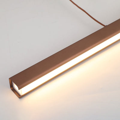 Industrial LED Pendant Light with Metal & Acrylic