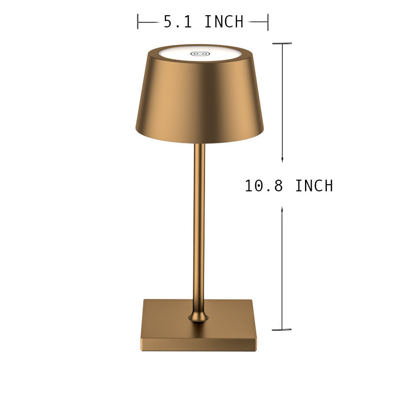 Classic Cordless LED Table Lamp with Touch Dimmer