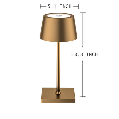 Classic Cordless LED Table Lamp with Touch Dimmer