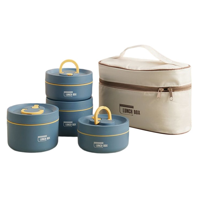 Multi-Layer Insulated Lunchbox with Free Carry Bag