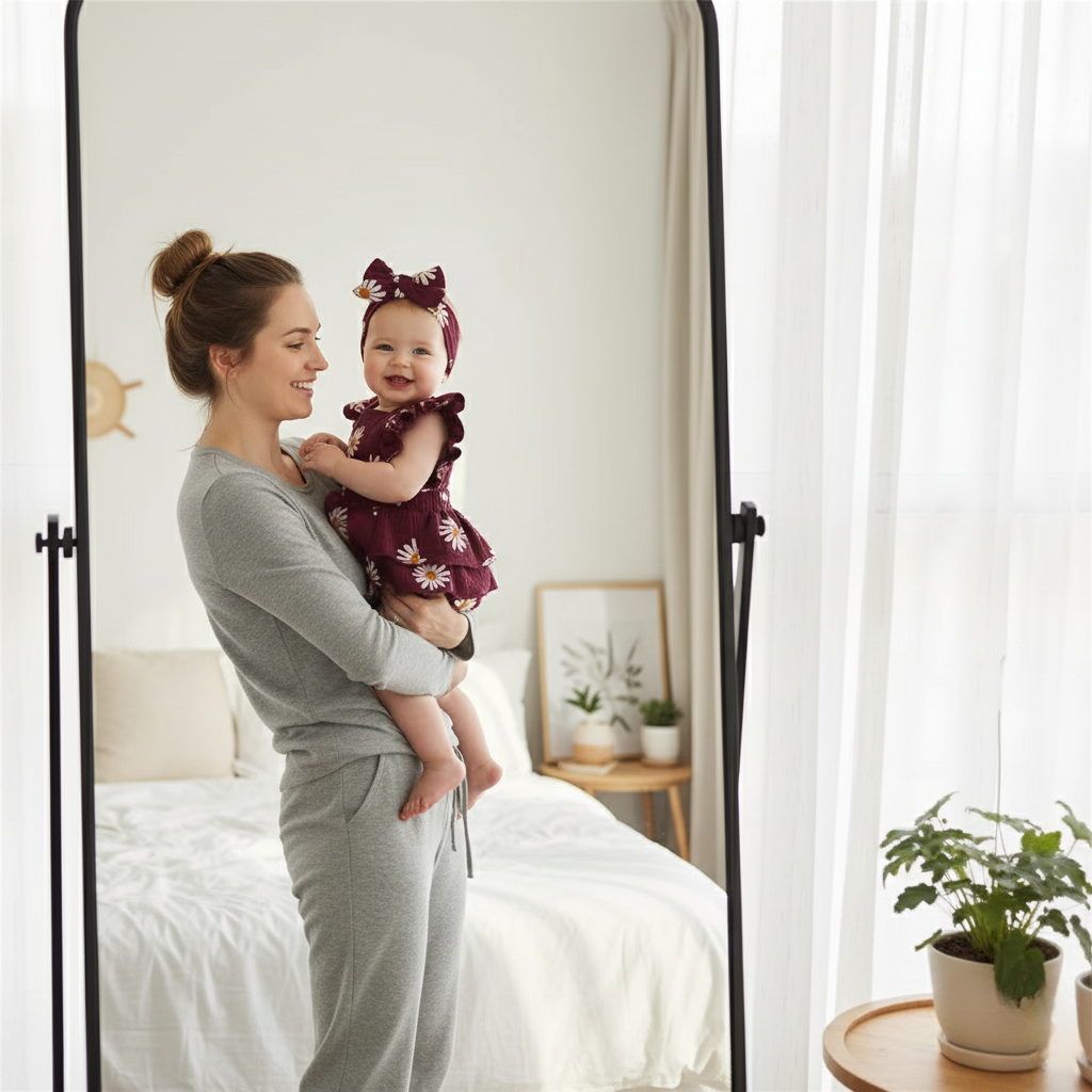 Baby Girl Ruffle Sleeveless Romper & Headband Summer Set