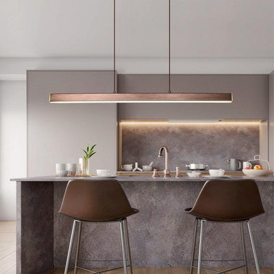 Industrial LED Pendant Light with Metal & Acrylic