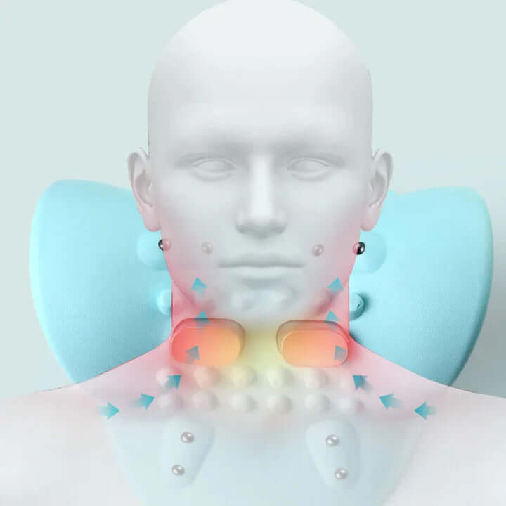 EMS Neck Massager with Heat Therapy