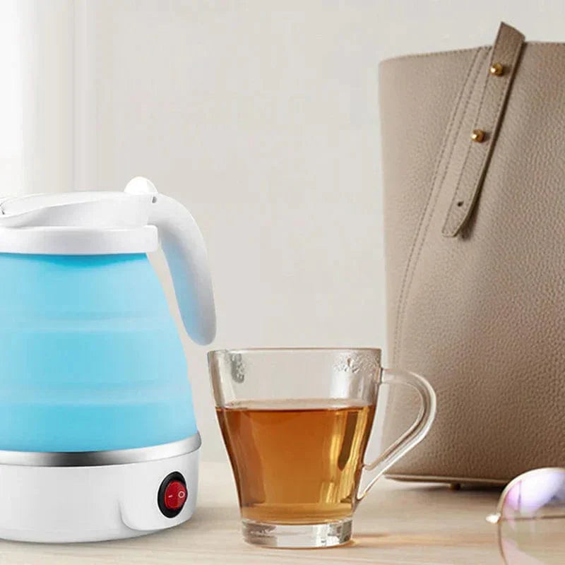 Collapsible Travel Electric Kettle – Foldable