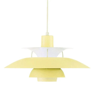 Modern Morandi LED Pendant Light – E27 Metal Shade