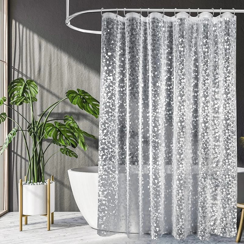 AquaGuard – Waterproof EVA Shower Curtain