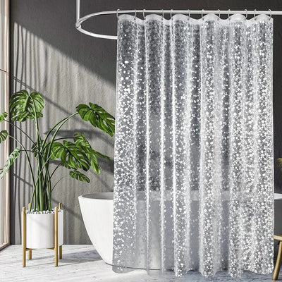 AquaGuard – Waterproof EVA Shower Curtain