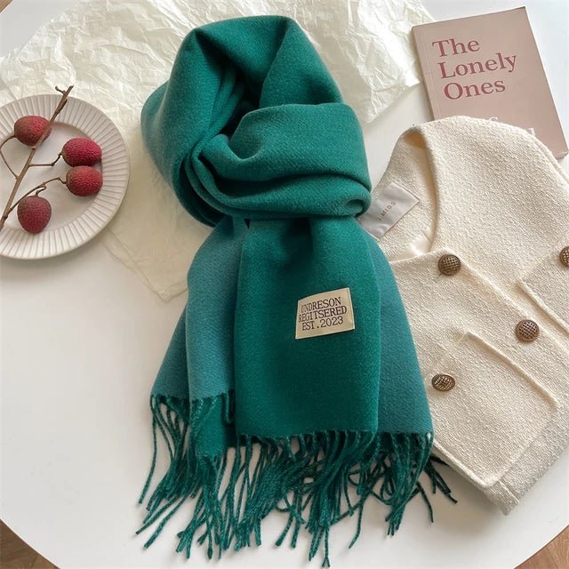 Meriva Soft Warm Wool Scarf for Men and Women
