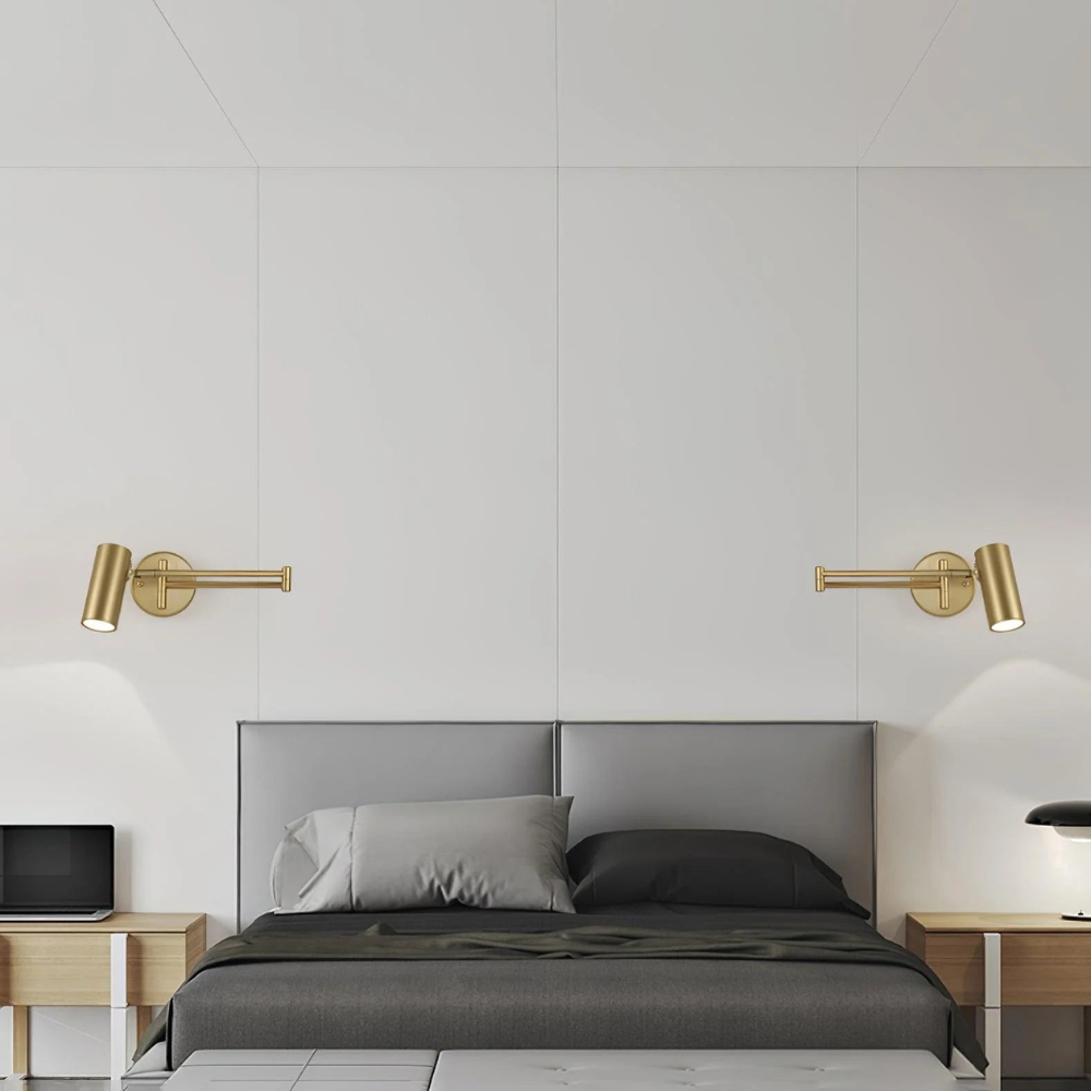 Adjustable Wall Lamp – Scandinavian Swing Arm Light