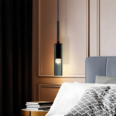Modern Glass Pendant Light – E27 Hanging Lamp for Dining & Living Room