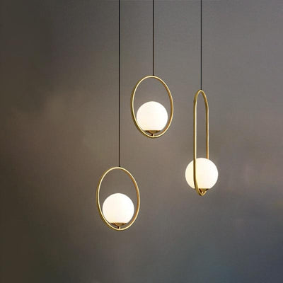 Harmony Glass Pendant Light Modern Hanging Lamp