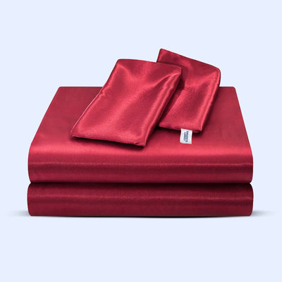 Smooth & Breathable Bed Sheet Set with Silver Ion Infusion