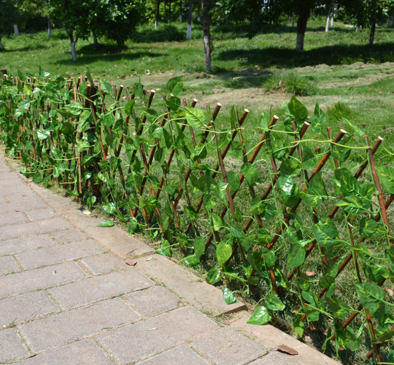 Artificial Ivy Garden Fence Privacy Screen for Balcony
