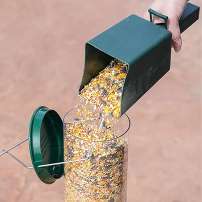 Squirrel-Proof Bird Feeder – 5lb Seed Tube with 4 Ports