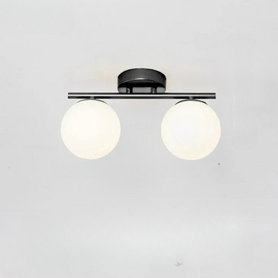 NordLux LED Glass Ceiling Light – White Globe