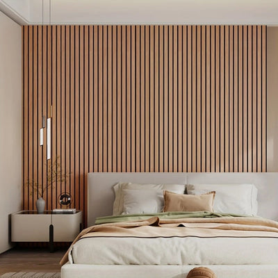 Self-Adhesive 3D PVC Wall Panels Wood Look