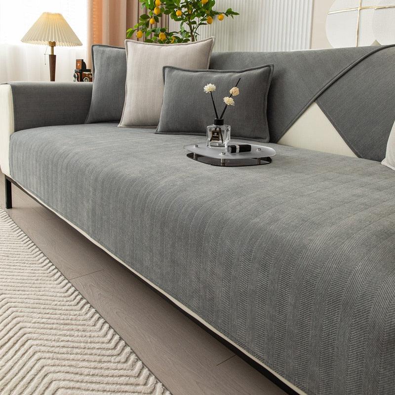 Non-Slip Stretch Sofa Cover – Comfortable Couch Protector
